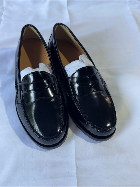 Cole Haan Black Patent Leather Penny Loafers main image 13